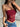 BURGUNDY LACE BANDEAU TOP SEXY SLEEVELESS SHORT