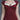 BURGUNDY LACE TRIM TOP Y2K