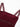 BURGUNDY LACE-TRIMMED TANK TOP WITH DELICATE LACE SQUARE NECKLINE