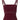 BURGUNDY LACE-TRIMMED TANK TOP WITH DELICATE LACE SQUARE NECKLINE