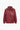 BURGUNDY OVERSIZED JACKET WITH WHITE STITCHING 90S STYLE SOLID COLOR - Sweetheart Supplies