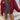 BURGUNDY OVERSIZED JACKET WITH WHITE STITCHING 90S STYLE SOLID COLOR - Burgundy red / S - Sweetheart Supplies