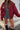 BURGUNDY OVERSIZED JACKET WITH WHITE STITCHING 90S STYLE SOLID COLOR - Sweetheart Supplies