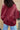 BURGUNDY OVERSIZED JACKET WITH WHITE STITCHING 90S STYLE SOLID COLOR - Sweetheart Supplies