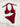 BURGUNDY RING HALTER BIKINI SET SEXY HALTER NECK