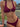 BURGUNDY RING HALTER BIKINI SET SEXY HALTER NECK