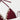 BURGUNDY SHELL BIKINI SET ENHANCED ELASTANE FABRIC TEXTURE