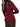 BURGUNDY V-NECK LONG SLEEVE TOP