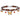 BUTTERFLY BEAD FAUX LEATHER CHOKER NECKLACE