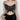 BUTTERFLY BEADED CROP TOP FLORAL BLACK