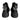 BUTTERFLY BOOTS WITH METAL BUTTERFLY CLIPS