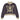BUTTERFLY PRINT FUZZY BOMBER JACKET CARMEN