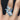 BUTTERFLY RING ELEGANT SILVER WITH REFLECTIVE BLUE-LILAC FINISH