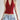Black Deep V-Neck Zipper Halter Top