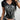 Gothic Floral Print V-Neck T-Shirt