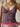 CAMISOLE WITH LACE TRIM IN PINK LEOPARD PRINT Y2K STYLE