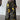 CAMO CARGO PANTS WITH BRIGHT STAR DETAILS