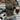 CAMO-PATTERNED CROP TOP WITH CREW NECK - Y2K STYLE