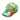 CAP NOVA TROPICAL FRUIT FLORAL PRINT Y2K