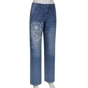 Cargo Pants Y2K Aesthetics Indie Jeans Pockets Korean Streetwear Retro Trousers