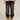 CARPENTER PANTS BLACK WASHED COTTON DENIM