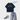 CASUAL OUTFIT SET - T-SHIRT, SHORTS, SNEAKERS, SUNGLASSES - SUMMER CITYBOY BLUE