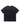 DISTRESSED BLACK SHORT SLEEVE PULLOVER WITH DECORATIVE SEAMS