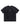 DISTRESSED BLACK SHORT SLEEVE PULLOVER WITH DECORATIVE SEAMS