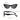 CAT-EYE SUNGLASSES CREAM FRAMES DECORATIVE EYEWEAR