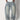 Vintage Distressed Faux Denim