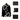1pc Y2K Silver Double Snake Backpack