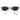 CHARM SUNGLASSES: SILVER FRAMES WITH DANGLING BUTTERFLY CHARMS