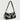 CHECKERED BLACK SHOULDER BAG TIMELESS STYLE