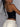 CHIC BLACK MESH BANDEAU WITH SHEER PANEL