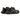 CHUNKY SNEAKERS BLACK MEN'S BREATHABLE MESH SHOES