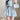 COLLAR CREW NECK TOP WITH RUFFLE FABRIC TEXTURE FOR WOMEN