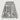 COLLAR HOODED KNIT JACKET FOR CASUAL WEAR WITH PRINTING DESIGN