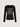 COLLAR SCOOP NECK T-SHIRT WITH ALPHABET PRINTING