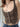 COLLAR V-NECK BLOUSE FOR SPRING SUMMER WOMEN’S SEMI-SHEER TOP