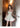 COLOR BLOCK SPAGHETTI STRAP DRESS