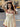 COLOR BLOCK SPAGHETTI STRAP DRESS