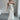 COLOR BLOCK SPAGHETTI STRAP LONG LENGTH DRESS
