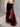 COLOR BLOCK WIDE LEG JEANS