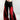COLOR BLOCK WIDE LEG JEANS