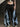 COLOR BLOCK WIDE LEG JEANS