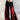 COLOR BLOCK WIDE LEG JEANS