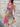 COLOR BLOCK ZIPPER DRESS MINIMALIST CASUAL