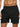 NAVY BLUE SWIM TRUNKS WITH RED DRAWSTRING