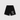 COTTON SHORTS CASUAL WEAR WITH WHITE TEXT DESIGN