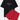 BLACK T-SHIRT AND RED SHORTS SET FOR CASUAL WEAR